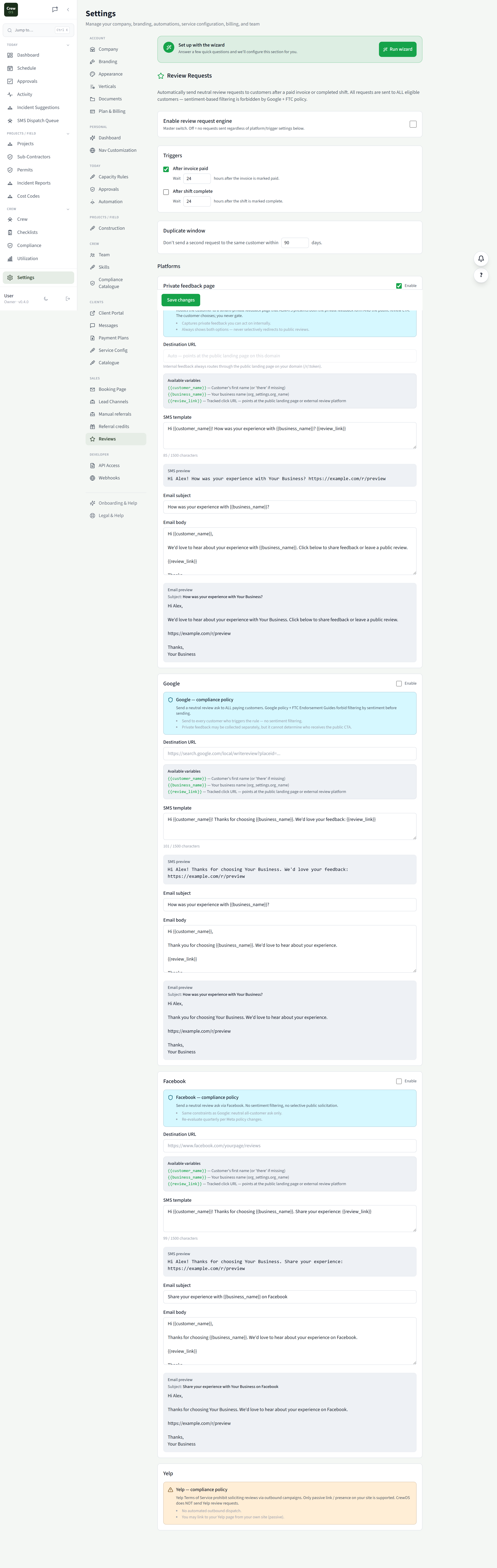 CrewOS Reviews